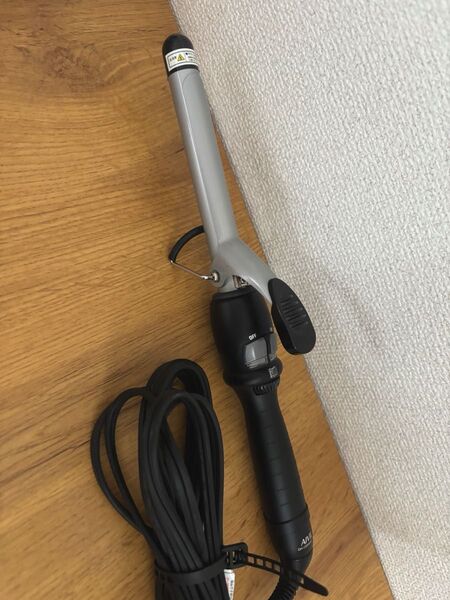 AIVIL カールヘアアイロン コテ シルバー