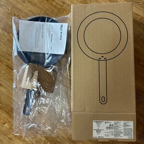 無印良品 MUJI 22センチ 未使用 フライパン スチール 新品 税込3990円 ニトリ