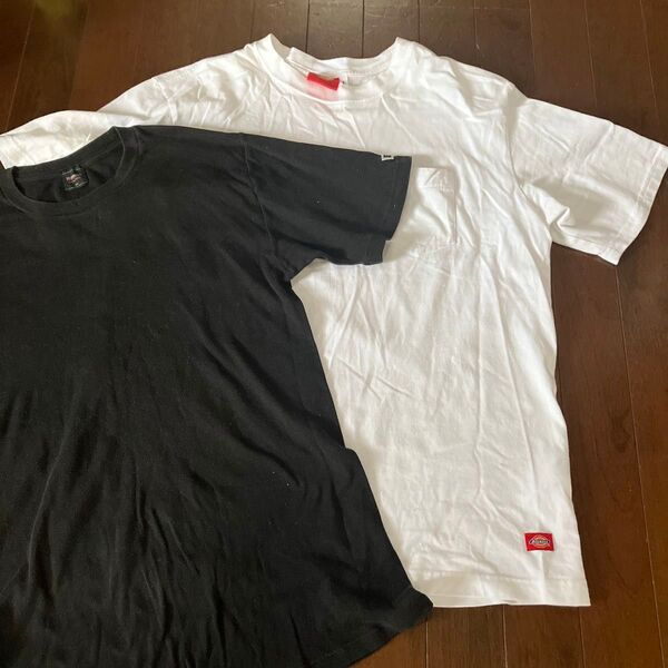 Dickies等無地Tシャツ2枚セット