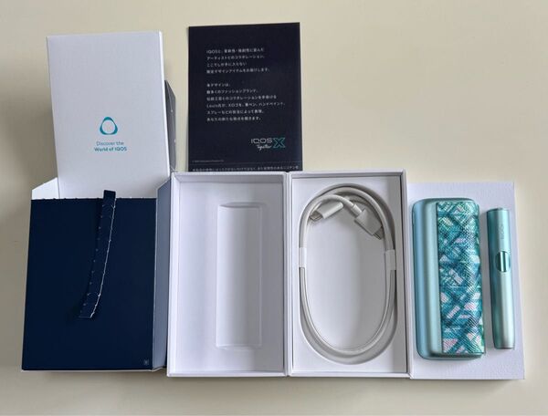 IQOSTogetherX限定デザインIQOSイルマiプライム ブリーズブルー アイコス ILUMA i PRIME IQOS