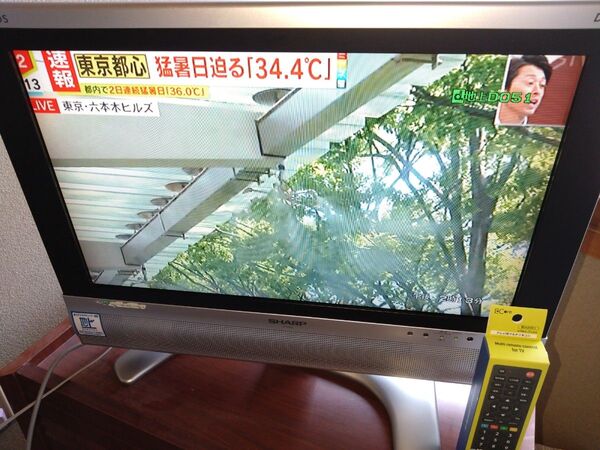 新品汎用リモコン付き SHARP AQUOS 液晶テレビ LC-22AD5