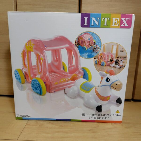 INTEX 浮き輪 フロート プリンセスキャリッジ