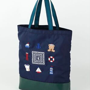 ☆ 新品・未使用 ☆ 第2弾! 紀ノ国屋×ファミリア コラボトートバッグ ☆ 数量限定 familiar エコバッグ ☆