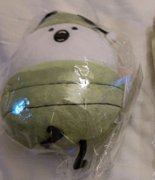 ちいかわ ナガノキャラクターズ ぽてたまぬいぐるみ 虫 (黄緑) ギチギチ マスコット 新品