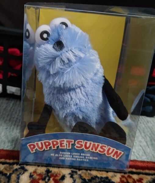 パペットスンスン 箱入りぬいぐるみ 新品 東京 ポップアップ TOY BOX