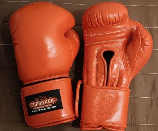 TOPBOXER ボクシンググローブ 赤 16oz