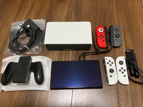 switch 有機el スイッチ 任天堂 有機 オマケ ジョイコン 4個