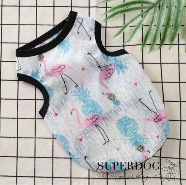 犬服 犬洋服 夏用 極薄 被毛保護 紫外線カット UVカット 可愛い オシャレ