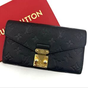 【新品近い】ルイヴィトン アンプラント ポルトフォイユ サラ メティス 二つ折り財布