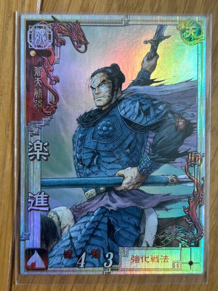 【希少】 三国志大戦 トレーディングカード 蒼天航路 楽進