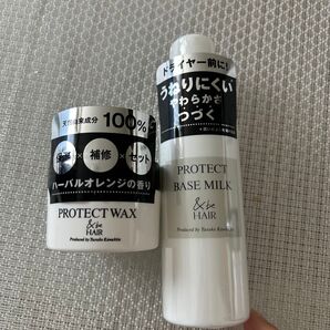 &be アンドビー プロテクトベースミルク プロテクトワックス セット