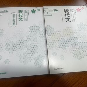 いいずな書店 大学入学共通テスト演習 現代文 問題集 解答・解説書セット