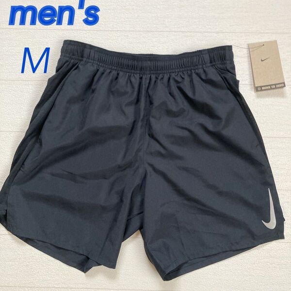 M☆ メンズ ハーフパンツ ショートパンツ 新品 ブラックナイキ ランニング
