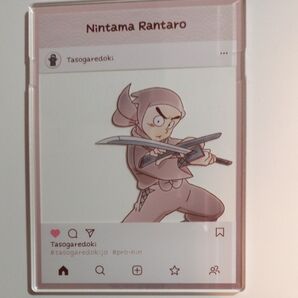 忍たま乱太郎アクリルトレカプレートインスタ風 諸泉尊奈門