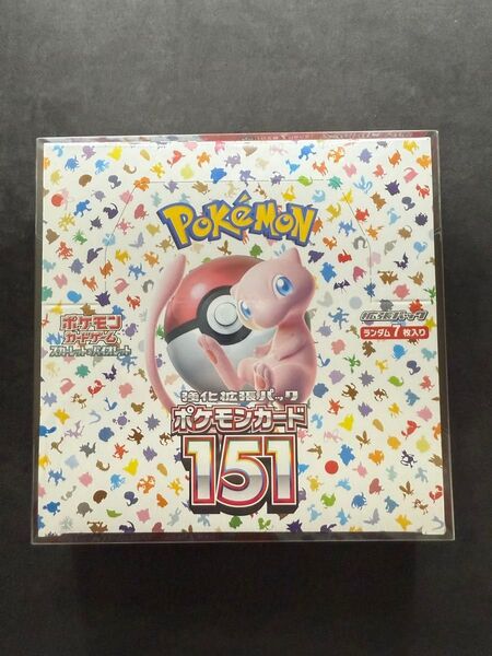 ポケモンカード 151 1BOX シュリンク付き未開封