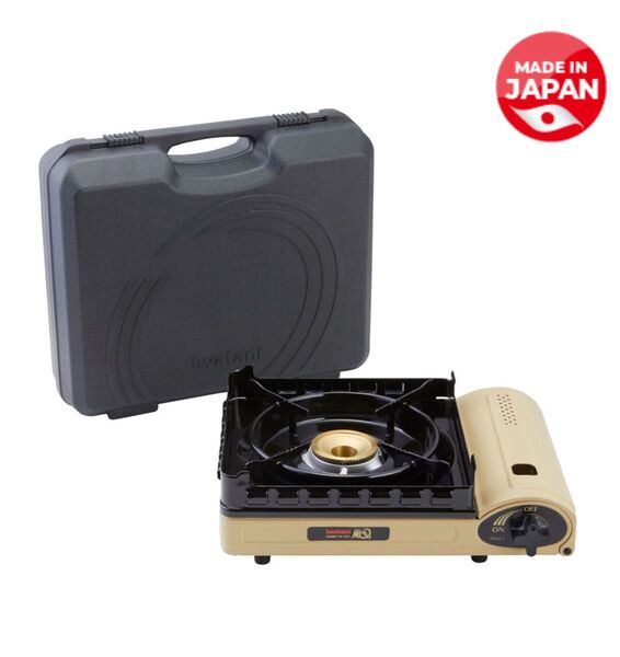 【新品未開封】 Iwatani 風まる Ⅲ CB-KZ-3 イワタニ アウトドア キャンプ ベージュ カセットコンロ ガスコンロ