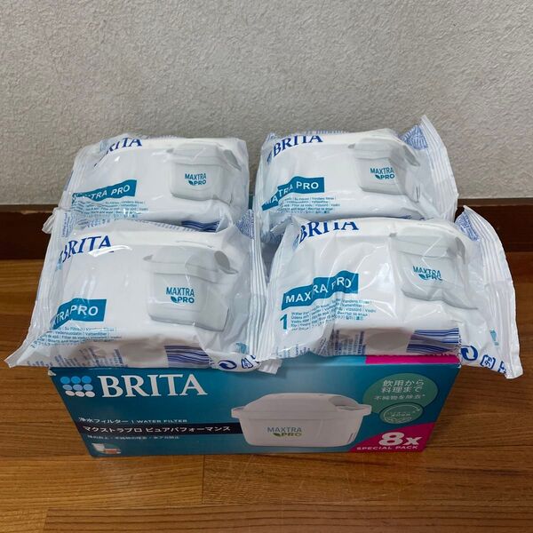 【新品未開封】 BRITA ブリタ マクストラ プロ ピュアパフォーマンス 交換用 カートリッジ 4個セット 日本正規品 浄水器