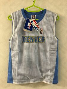  новый товар NBA Denver Nuggets майка двусторонний размер 110 Kids Denver *nagetsuKids ребенок одежда баскетбол 