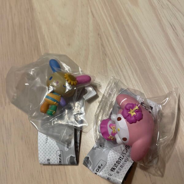サンリオ みんなでバカンスフィギュア マイメロディ ウサハナ マイメロ