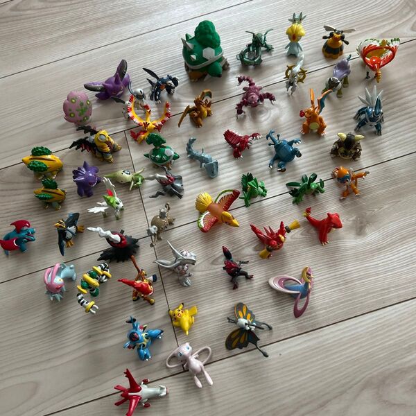 年代物 ポケモン ソフビ ミニフィギュア 49体セット