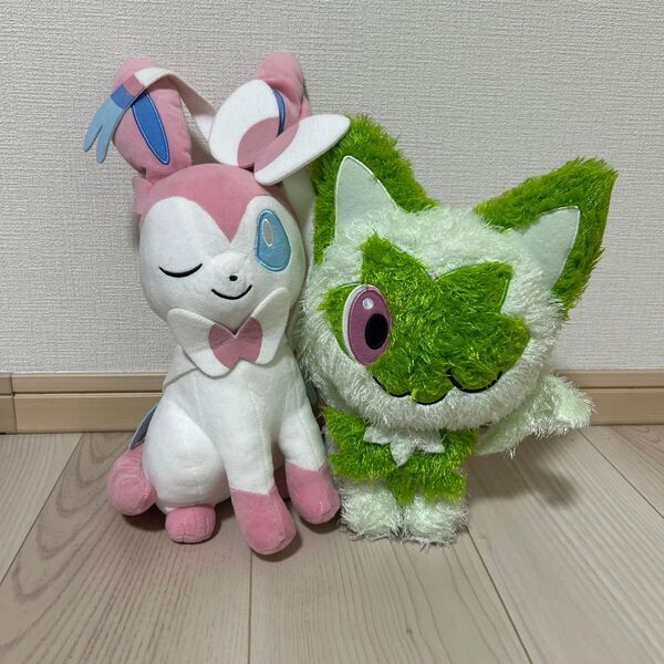 ポケットモンスター ぬいぐるみ ニンフィア ニャオハ