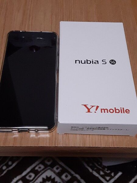 ZTE nubia S 5G A403ZT Y! mobile ブラック SIMロック解除済み