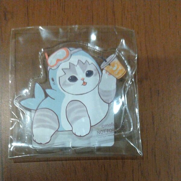 モフサンド アクリルスタンド ドリンクサメにゃん