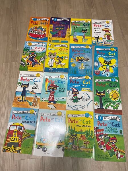 I Can Read! Pete the Cat シリーズ 16冊