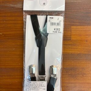 西松屋 子供用サスペンダー 黒 80〜135cm 未使用