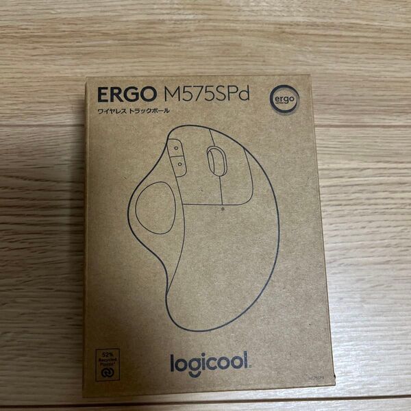 logicool ERGO M575SP ワイヤレス トラックボール M575SPda(ブラック/ブルーボール)
