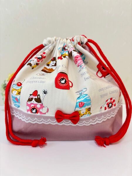 #1お弁当袋☆給食袋 ハンドメイド