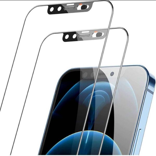 iPhone12 Pro max用 保護ガラスフィルム インカメラ カバー付き 強化ガラスフィルム