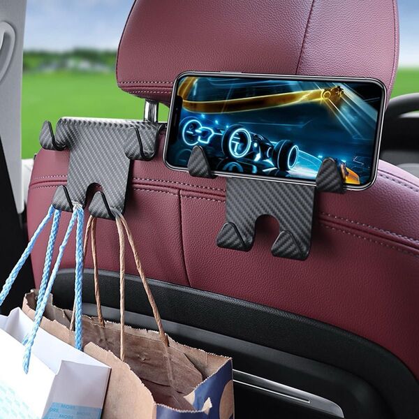 ヘッドレスト フック 車用フック 2個セットカー用品 車 収納 耐荷重