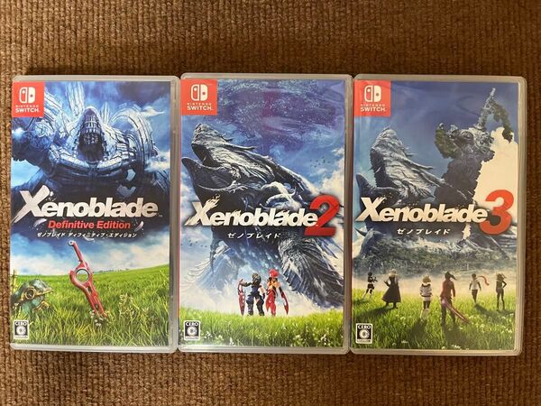 Nintendo Switch ゼノブレイド Xenoblade 3本セット