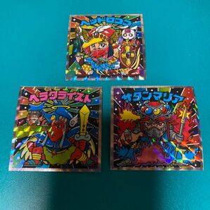 ビックリマンシール 悪魔vs天使 40th スペシャルエディション ヘッドロココ ヘラクライスト サンタマリア 3点セット