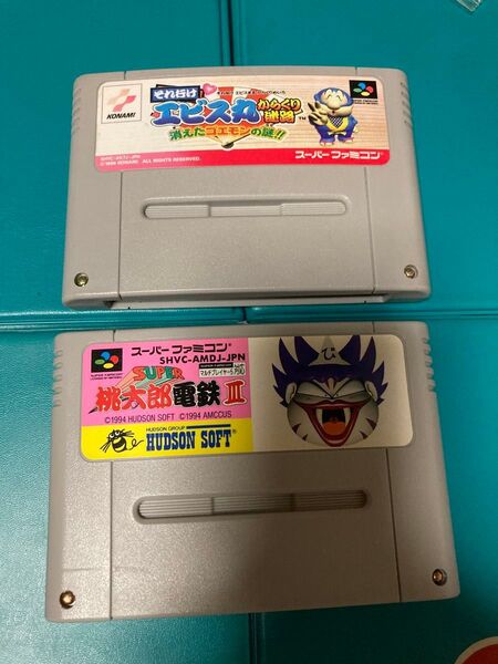 スーパーファミコン エビス丸 桃太郎電鉄3 セット