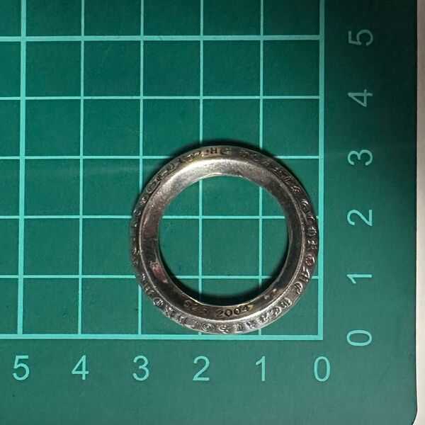 シルバー925 ペンダントトップ Oリング クロムハーツ風 シルバー925製 O-ring