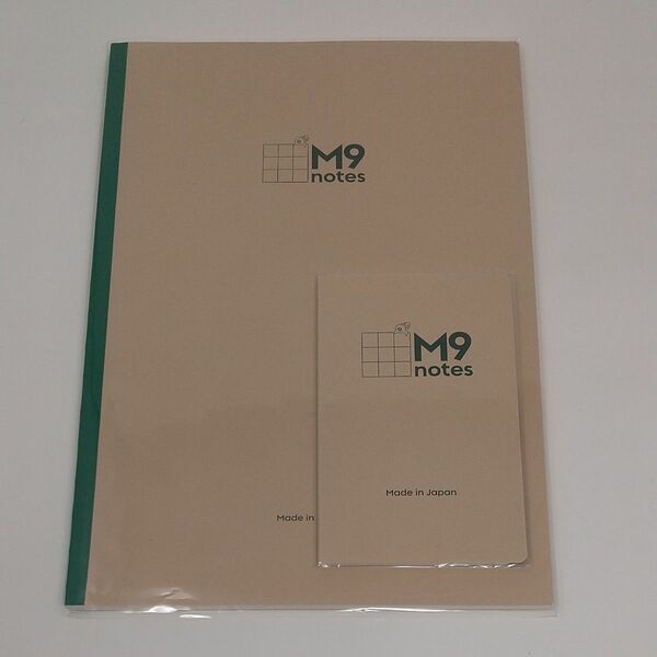 松本洋紙店 M9notesメモ帳 9マスノート A4サイズ&ポケットサイズセット