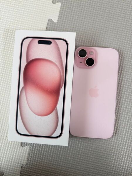 iPhone15 128gb ピンク Apple SIMフリー 箱付