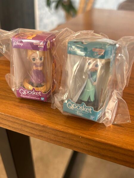 Qposket ミニチュアコレクション2 ラプンツェル エルサ ディズニー