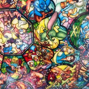 ディズニー ステンドグラス風 パズル 完成品