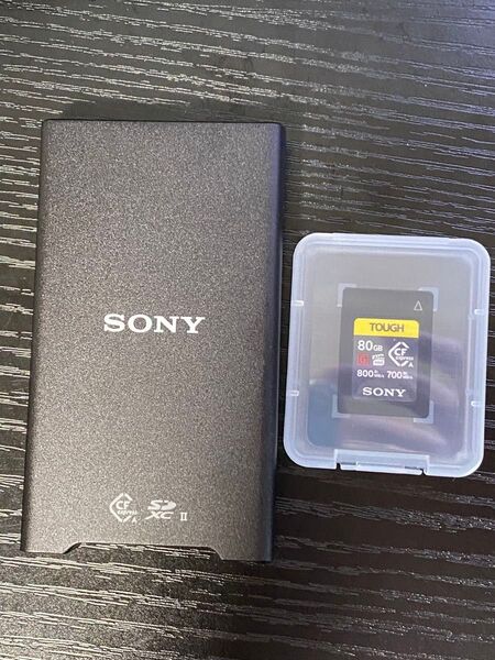 SONY CFexpress A 80GB + MRW-G2 カードリーダー