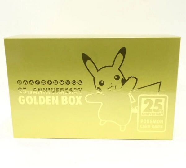 ポケモンカード 25th ANNIVERSARY GOLDEN BOX サプライ