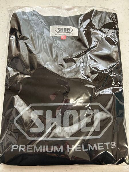 SHOEI PREMIUM HELMETS Tシャツ XLサイズ ブラック 新品未開封