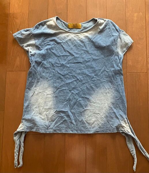 セモアージュ C’EST MOIJEU デニム 半袖 Tシャツ トップス コットン100%