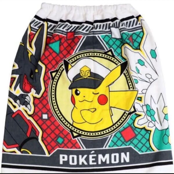 ポケットモンスター ラップタオル 巻きタオル 60cm レックウザ&ジガルデ