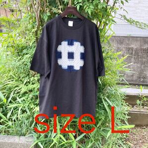 915 襤褸 tシャツ 古布 リメイク 藍染 藍染め パッチワーク 刺し子 ヴィンテージ オリジナル