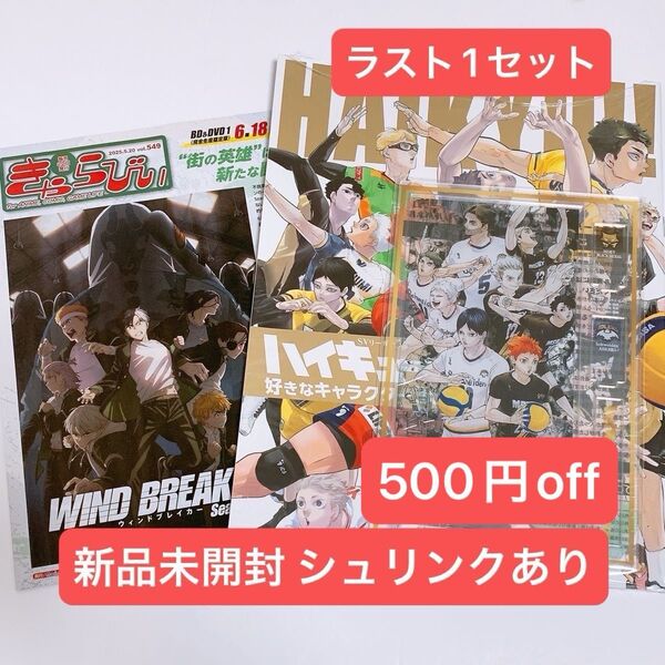 新品 Sportiva スポルティーバ バレーボール特集 vol.3 ハイキュー 付録 アクリルスタンド ビジュアルブック