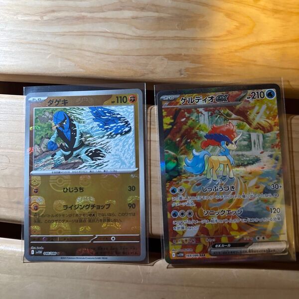 ポケモンカードケルディオ&ダゲキマスボセット