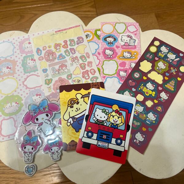 サンリオ シール キティ マイメロ キキララ